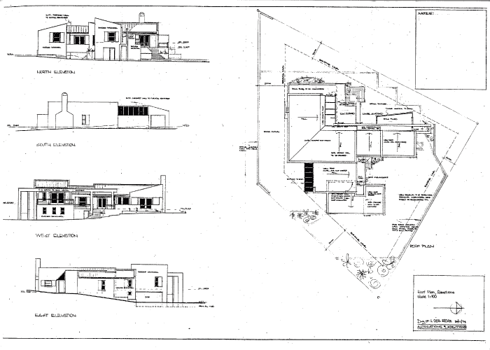 Roof Plan & Elevs